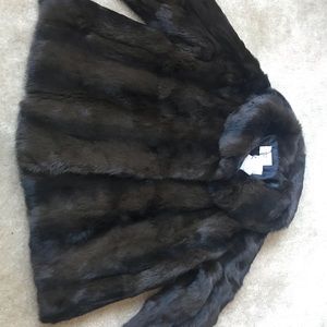 Sandro paris — Dark brown fur coat in size M/L